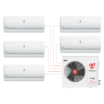 Инверторные мульти сплит-системы MULTI VELA Chrome Inverter RCI-VM09HN/IN Инверторные мульти сплит-системы MULTI VELA Chrome Inverter RCI-VM09HN/IN
