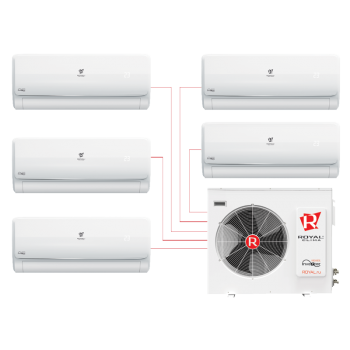 Инверторные мульти сплит-системы MULTI VELA Chrome Inverter RCI-VM12HN/IN